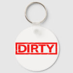 Dirty Stamp Keychain