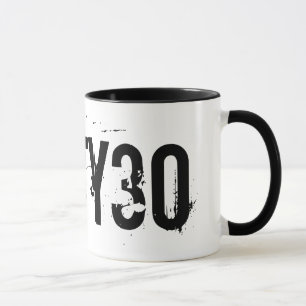 Dirty Thirty 30th Birthday Mug