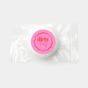 Dirty Thirty Fun 30th Birthday Favor Mints