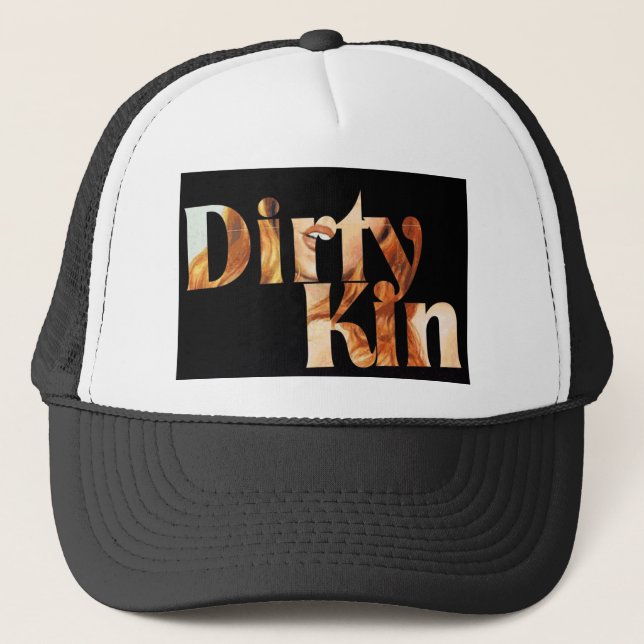 Dirty trucker trucker hat (Front)