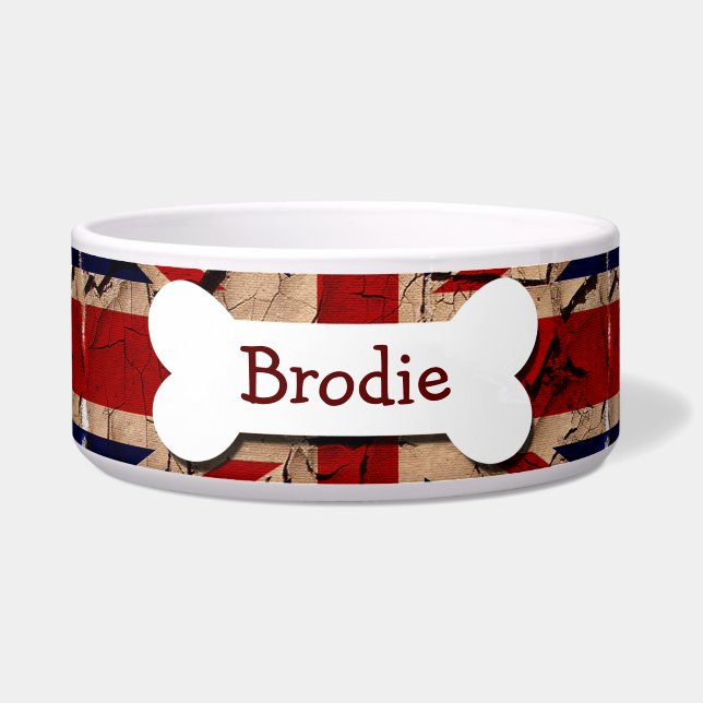 Dirty Vintage UK Personalized Bowl (Front)