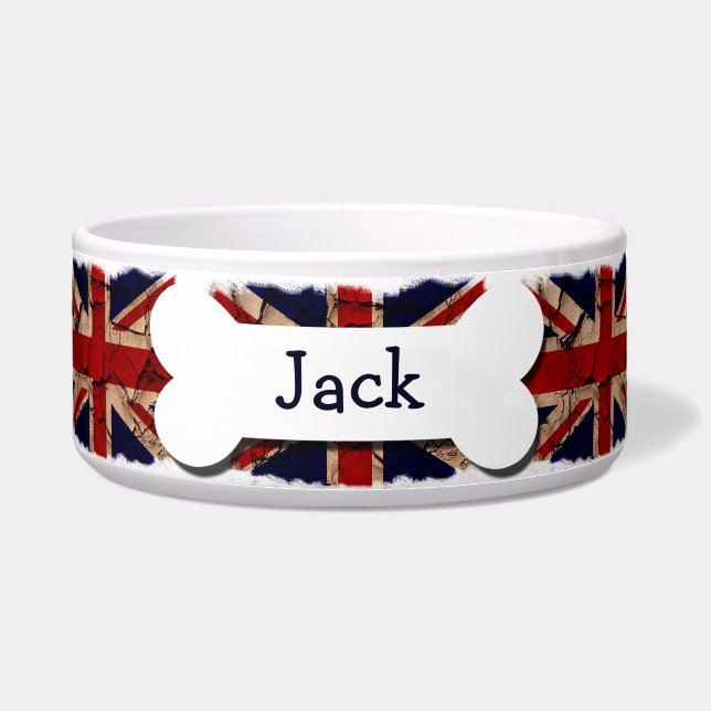 Dirty Vintage UK Personalized Bowl (Front)
