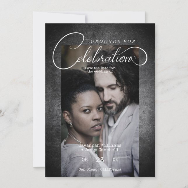 Dirty Whimsical Grounds for Celebration Wedding (Front)