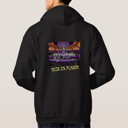 Dirty Wormhole Branded T_Shirt Hoodie