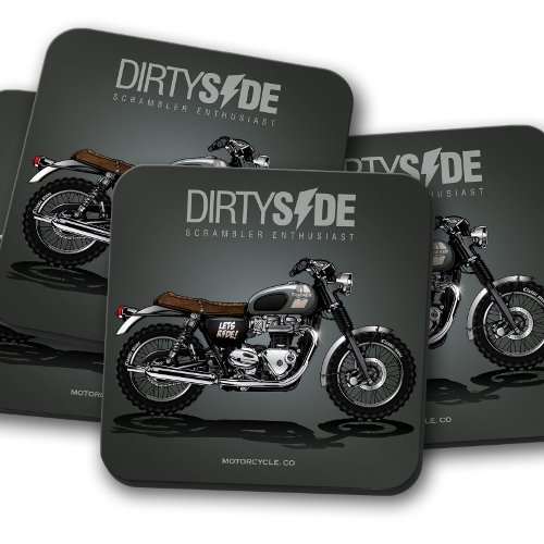 Dirtyside Motorcycle Coaster  Motorcycle Coaster 