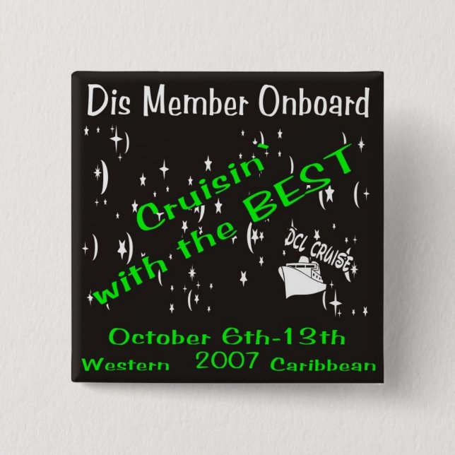 dis boards pin10 pinback button (Front)