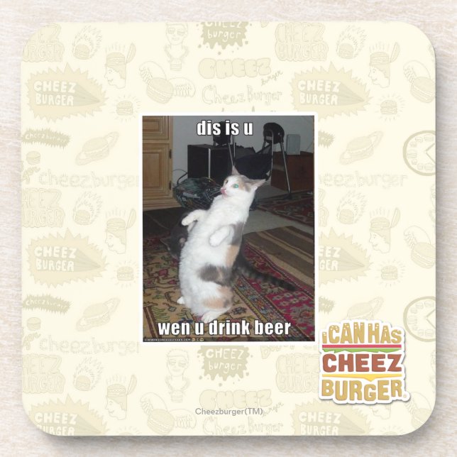 dis is u beverage coaster (Front)