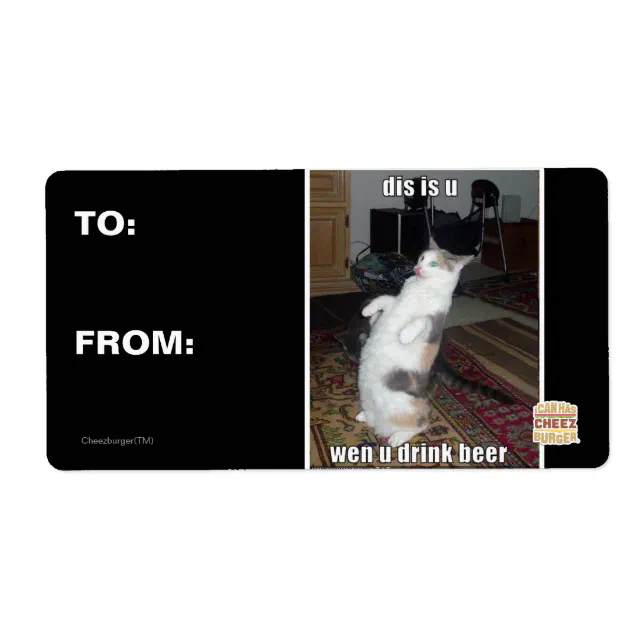 dis is u label | Zazzle
