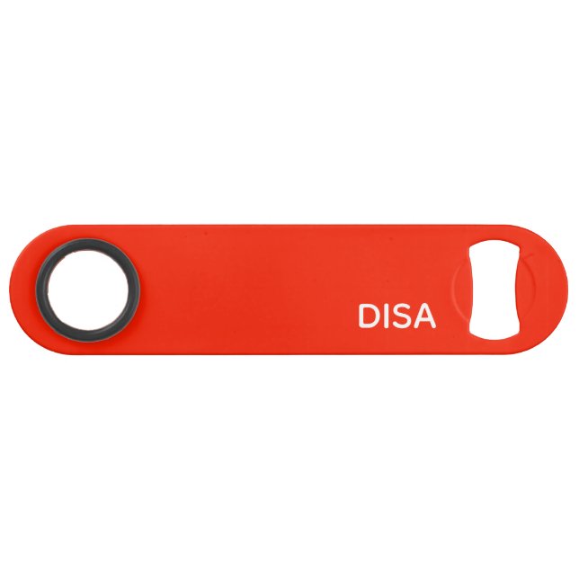 Disa Red color name Bar Key (Front (Horizontal))