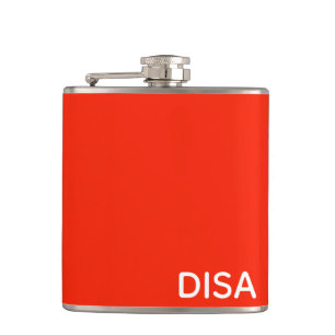 Disa Red color name Flask