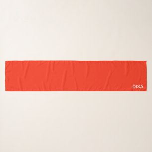 Disa Red color name Scarf