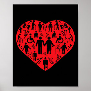 Disabilities World Down Syndrome Day Women Kids Poster