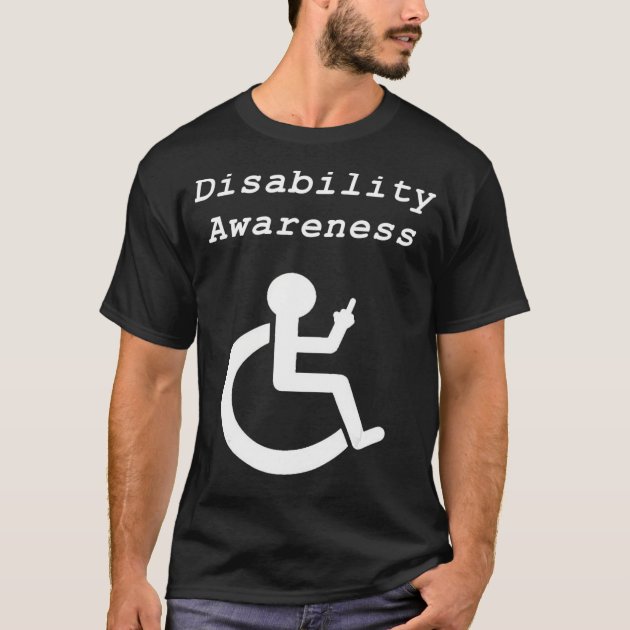 Funny fashion disability t shirts