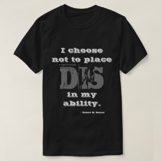 Disability awareness T-shirt