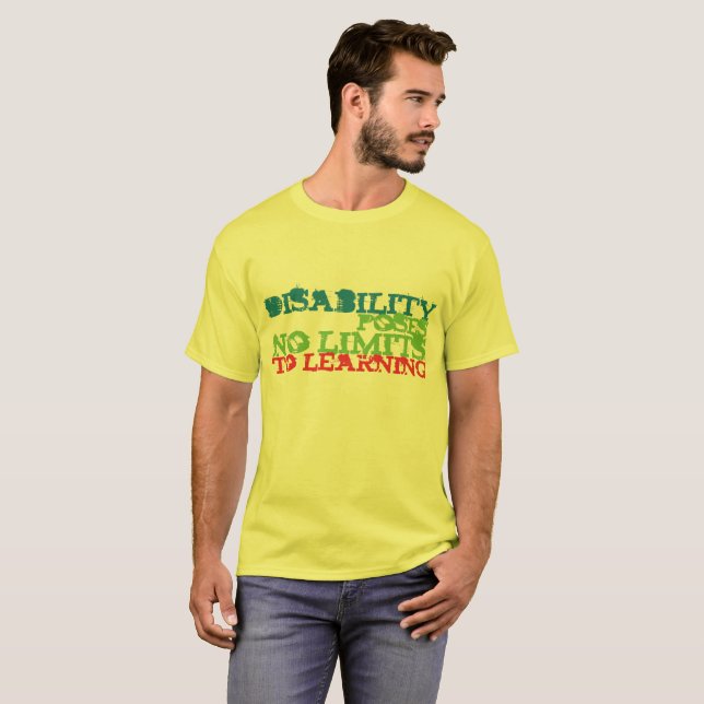 Disability Awareness T-Shirt Zazzle