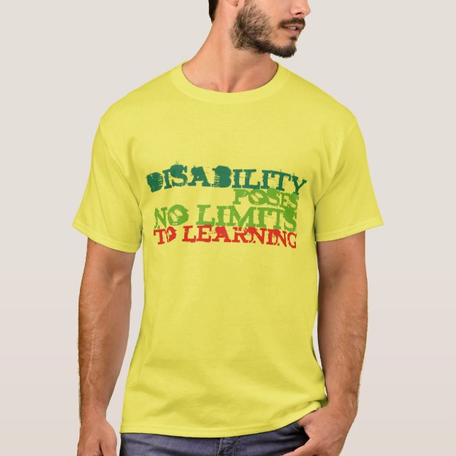Disability Awareness T-Shirt (Front)