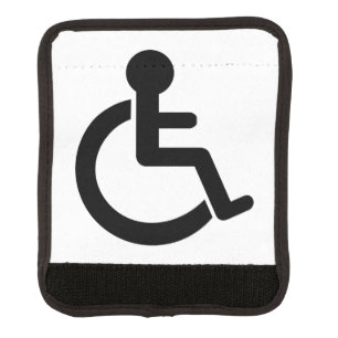 Disability Disabled Symbol Luggage Handle Wrap