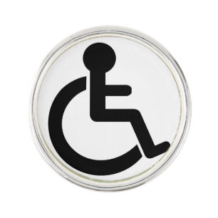 Disability Disabled  Symbol Pin