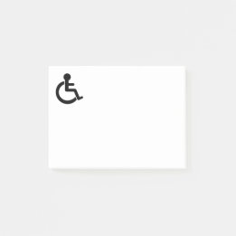 Disability Disabled Symbol Post-it Notes