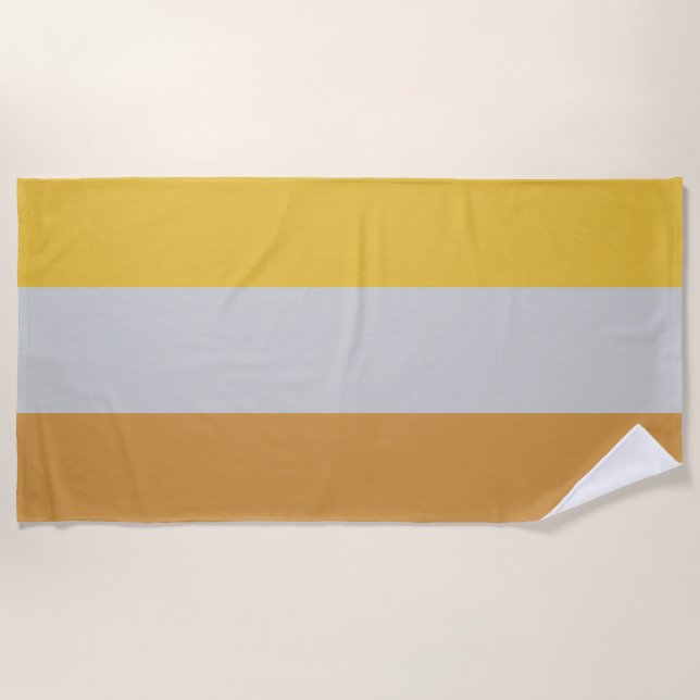 Disability Flag Beach Towel (Front)