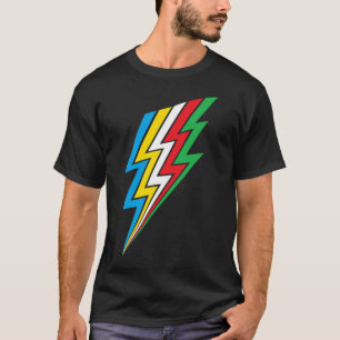 Disability Flag Lightning Disability Pride T-Shirt