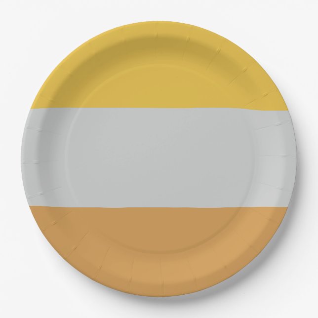 Disability Flag Paper Plates (Front)