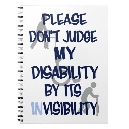 DisabilityINvisibility Notebook