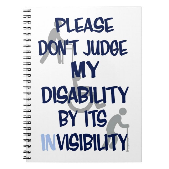 Disability/INvisibility Notebook (Front)