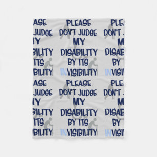 Disability/INvisibility...RSD/CRPS Fleece Blanket