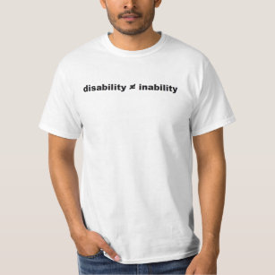 Disability Math T-Shirt