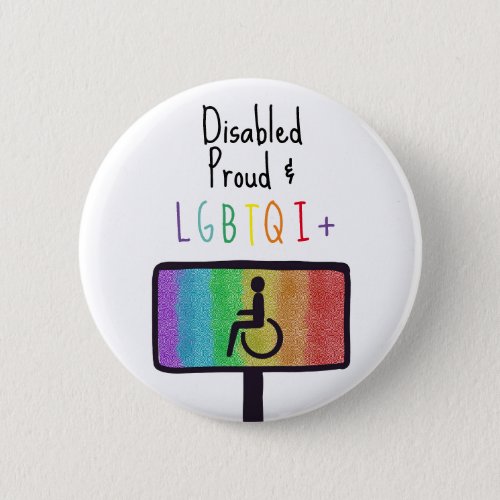 Disability Pride  Button