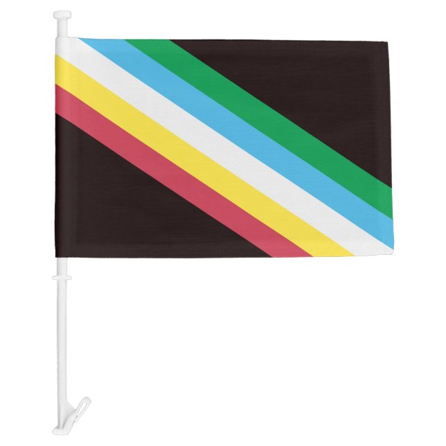 Disability Pride Car Flag (Front)
