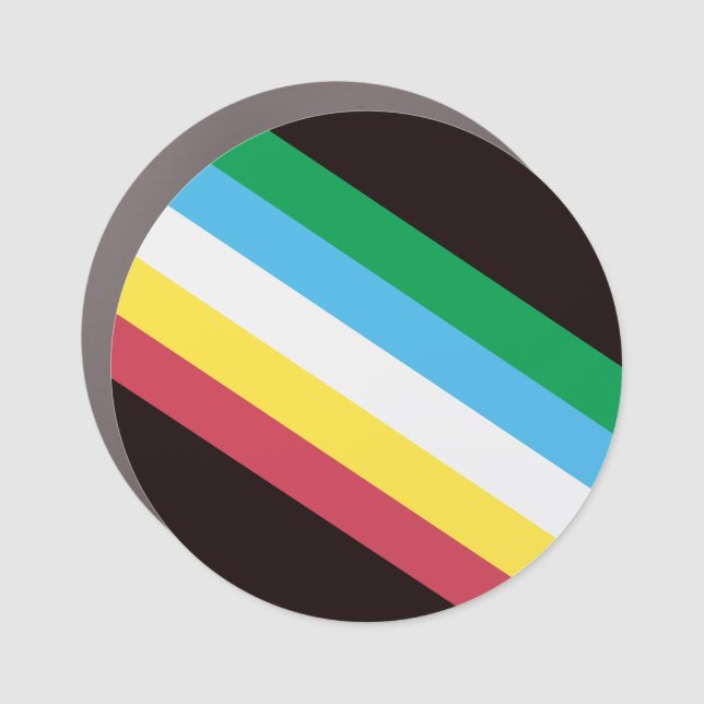 Disability Pride Car Magnet (Front)