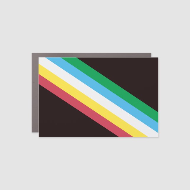 Disability Pride Car Magnet (Front)