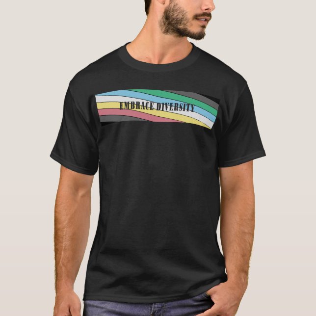 disability pride-embrace diversity T-Shirt (Front)