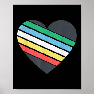 Disability Pride Flag July Disabled Pride Month Aw Poster