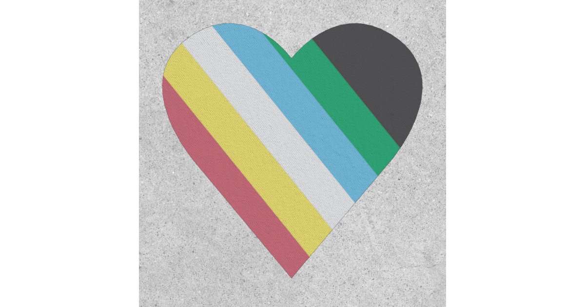 Disability Pride Flag Patch | Zazzle