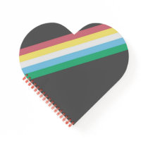 Disability Pride Flag Spiral Notebook