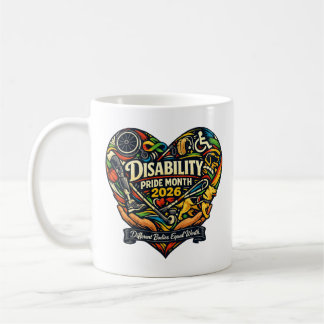 Disability Pride Month 2026 Coffee Mug