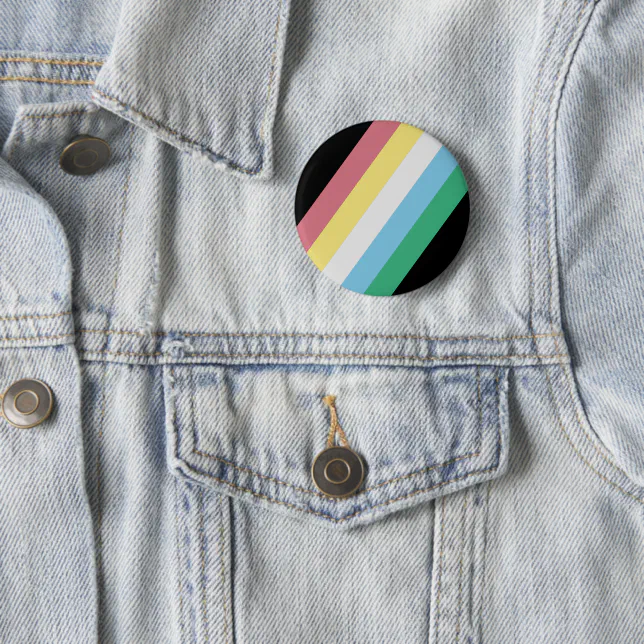 Disability Pride Month Autism Neurodiver Button
