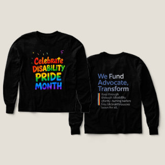 Disability Pride Month July Tri-Blend Shirts