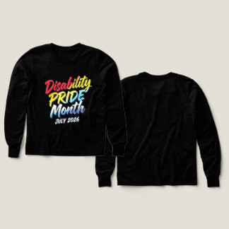 Disability Pride Month July Tri-Blend Shirts