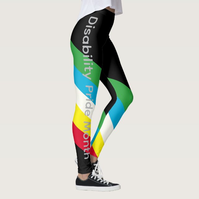 Disability Pride Month Leggings (Right)