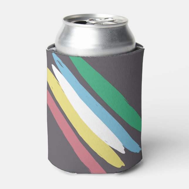 Disability Pride Month Of July Awareness Colors Can Cooler (Can Front)