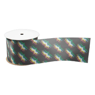 Disability Pride Month Of July Awareness Colors Satin Ribbon