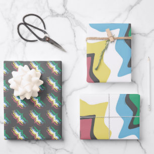 Disability Pride Month Of July Awareness Colors Wrapping Paper Sheets