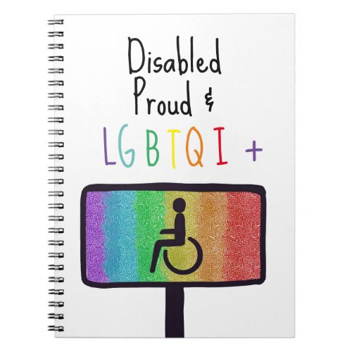 Disability Pride  Notebook