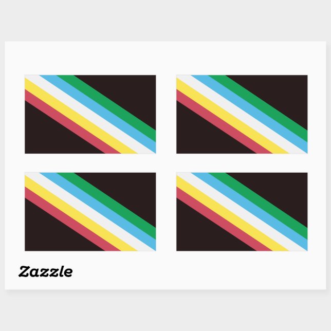 Disability Pride Rectangular Sticker (Sheet)