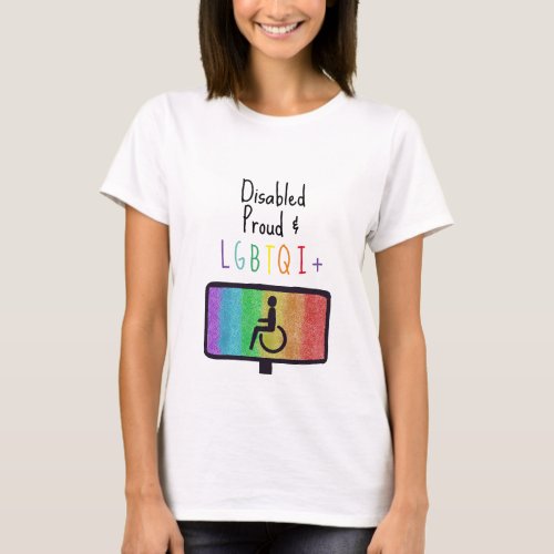 Disability Pride  T_Shirt