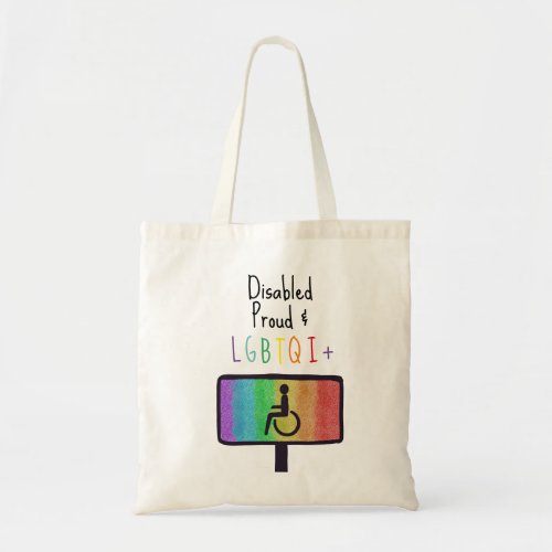 Disability Pride  Tote Bag